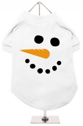 Tee-shirt Tête bonhomme de neige