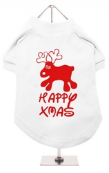 Tee-shirt Happy Christmas Cerf