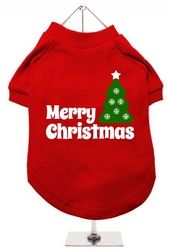 Tee-shirt Rouge Merry Christmas