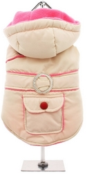 Manteau Crême Rose