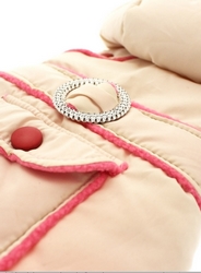 Manteau Crême Rose