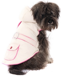 Manteau Crême Rose