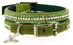 Collier vert émeraude Swarovski XS à L