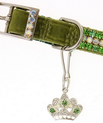 Collier vert émeraude Swarovski XS à L