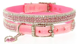 Collier Rose Swarovski XS à L