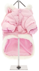 Manteau matelassé Lapin Rose
