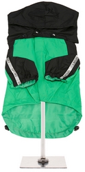 Imperméable Noir et Vert