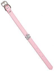 Patte Swarovski pour collier en cuir à personnaliser