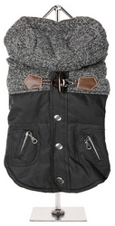 Manteau Noir et Gris