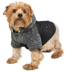 Manteau Noir et Gris