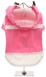 Imperméable basique rose