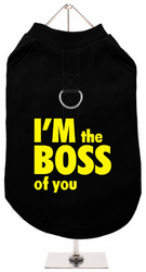 Tee-shirt Harnais Boss of you XXS à XL