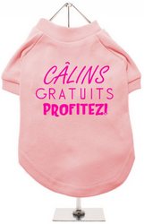 Tee-shirt Câlins gratuits, profitez! XXS à XL