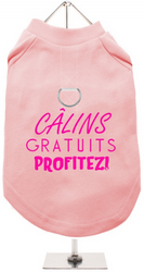 Tee-shirt Harnais Câlins gratuits, profitez! XXS à XL