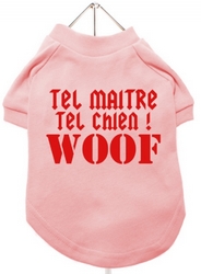 Tee-shirt pour chien à personnaliser