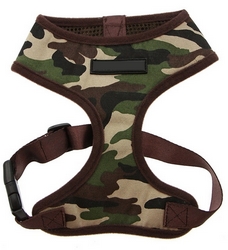 Harnais souple camouflage XXS à XL