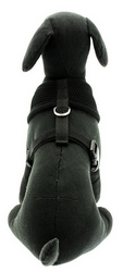 Harnais souple noir XXS à XL