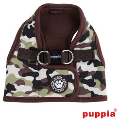 Veste Harnais Camouflage Brun