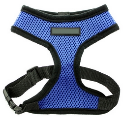 Harnais souple bleu XXS à XL