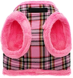 Harnais veste rayé Rose XXS à XL