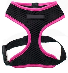 Harnais souple rose fluo XXS à XL