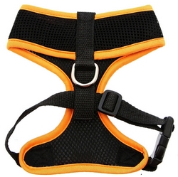 Harnais souple orange fluo XXS à XL