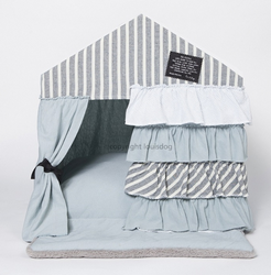 Maison LouisDog Peekaboo Bleu