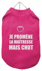Tee-shirt Harnais pour chien à personnaliser
