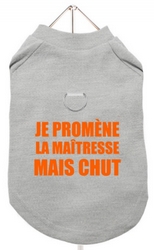 Tee-shirt Harnais pour chien à personnaliser