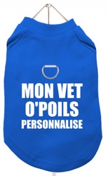Tee-shirt Harnais pour chien à personnaliser